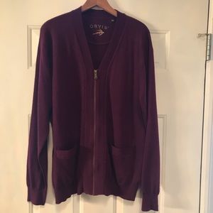 Orvis Zip-up Cardigan